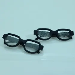 LED-Leuchtbrille - Punk-Stil - USB