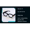 LED-Leuchtbrille - Punk-Stil - USB
