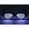 LED-Leuchtbrille - Punk-Stil - USB