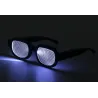 LED-Leuchtbrille - Punk-Stil - USB
