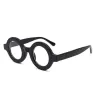 Runde Retro-Sonnenbrille - klare Gläser
