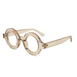 Retro round sunglasses - clear lensesSunglasses