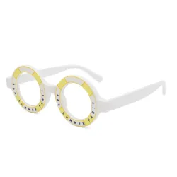 Retro round sunglasses - clear lensesSunglasses