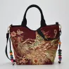 Canvas handbag - colorful ethnic designHandbags