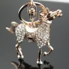 Crystal horse - keychainKeyrings