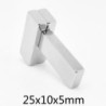 N35 - Neodym-Magnet - starker rechteckiger Block - 25 mm * 10 mm * 5 mm