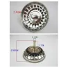Stainless steel sink strainer - stopperSink strainers