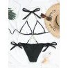 Sexy Bikini-Set - mit Kristall-/Metallverzierungen