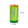 LiFePo4 - CR123A Batterie - wiederaufladbar - 1350mAh - 3V