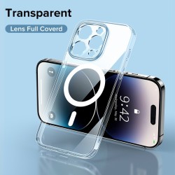 Magnetische transparente Hülle - für iPhone