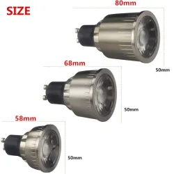 GU10 COB LED - Strahler - 9W - 12W - 15W - 10 Stück
