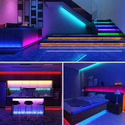 RGB-LED-Streifen - Bluetooth - mit Fernbedienung