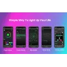 RGB-LED-Streifen - Bluetooth - mit Fernbedienung