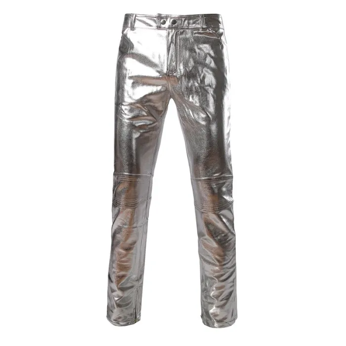 Modische glänzende Metallic-Hose