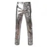 Modische glänzende Metallic-Hose