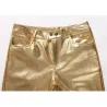 Modische glänzende Metallic-Hose