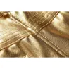 Modische glänzende Metallic-Hose