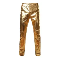 Modische glänzende Metallic-Hose