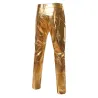 Modische glänzende Metallic-Hose