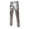 Modische glänzende Metallic-Hose