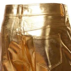 Modische glänzende Metallic-Hose