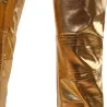 Modische glänzende Metallic-Hose