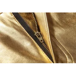 Modische glänzende Metallic-Hose