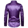 Glänzendes Metallic-Langarmshirt - mit dekorativen Pailletten