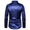 Glänzendes Metallic-Langarmshirt - mit dekorativen Pailletten