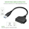 SATA Kabel auf USB 3.0 / USB 2.0 - Adapter
