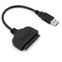 SATA Kabel auf USB 3.0 / USB 2.0 - Adapter
