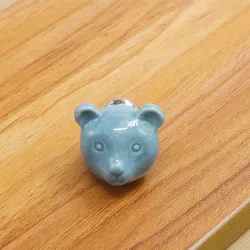 3D ceramic bear - furniture handles - knobsFurniture