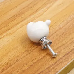 3D ceramic bear - furniture handles - knobsFurniture