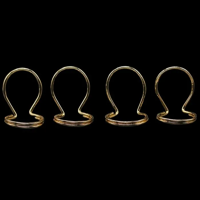 Gitarren-Fingerpicks aus Metall - 4 Stück
