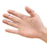 Gitarren-Fingerpicks aus Metall - 4 Stück