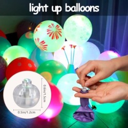 Runde RGB-LED-Leuchtkugeln - Party- / Ballonlicht - 100 Stück