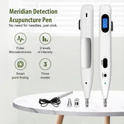 Elektronischer Akupunkturstift - Meridianenergie - Schmerzlinderung - Körpermassage