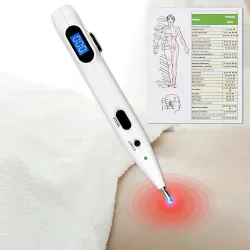 Elektronischer Akupunkturstift - Meridianenergie - Schmerzlinderung - Körpermassage