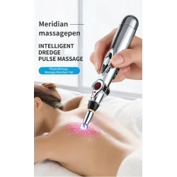 Elektronischer Akupunkturstift - Meridianenergie - Schmerzlinderung - Körpermassagegerät
