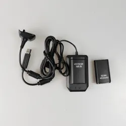 Xbox 360 – 4800-mAh-Akku – Ladestation – Kabel