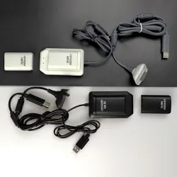 Xbox 360 – 4800-mAh-Akku – Ladestation – Kabel