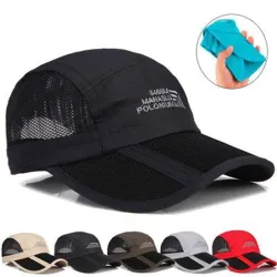 Sommerliche Baseballkappe - mit Mesh - Unisex