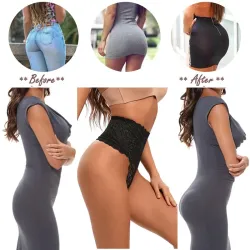 Schlankheits-Höschen mit hoher Taille - Tanga-Typ