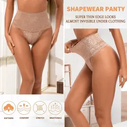 Schlankheits-Höschen mit hoher Taille - Tanga-Typ