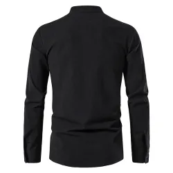 Classic long sleeve shirt - tie up necklineT-shirts