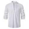 Classic long sleeve shirt - tie up necklineT-shirts