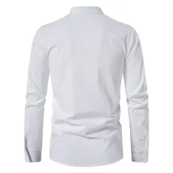 Classic long sleeve shirt - tie up necklineT-shirts