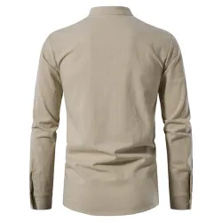 Classic long sleeve shirt - tie up necklineT-shirts