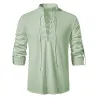 Classic long sleeve shirt - tie up necklineT-shirts