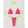 Sexy bikini set - with metal decorationsBeachwear